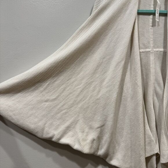 Lululemon Cashlu Knit Textured Wrap Cardigan Sweater White Cashmere Women XS/S - Picture 6 of 8